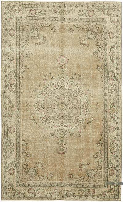 Alfombra Vintage Turca Anudada a Mano - 140 cm x 225 cm