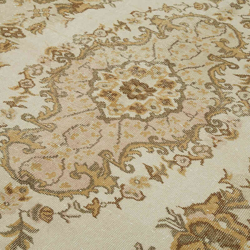 Alfombra Vintage Turca Anudada a Mano - 187 cm x 300 cm - K0060016