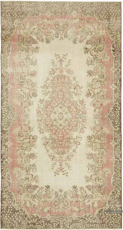 Alfombra Vintage Turca Anudada a Mano - 169 cm x 306 cm