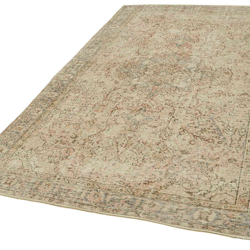 Alfombra Vintage Turca Anudada a Mano - 162 cm x 262 cm - K0060035