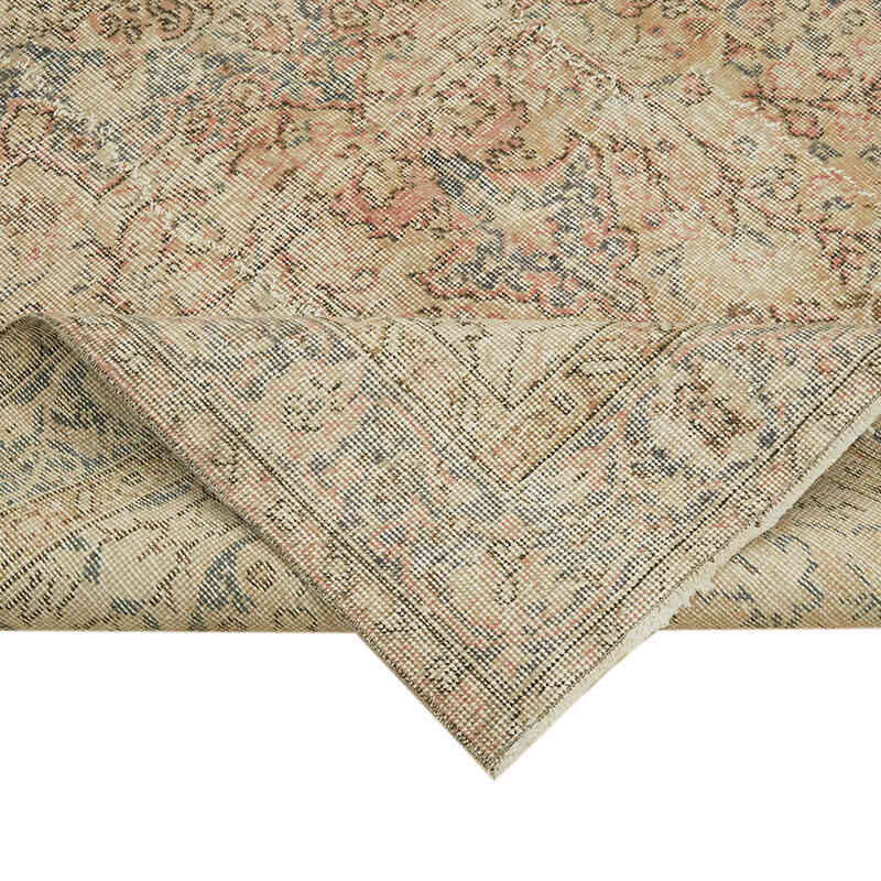 Alfombra Vintage Turca Anudada a Mano - 162 cm x 262 cm - K0060035