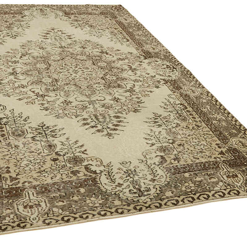 El Dokuma Vintage Halı - 167 cm x 262 cm - K0060036