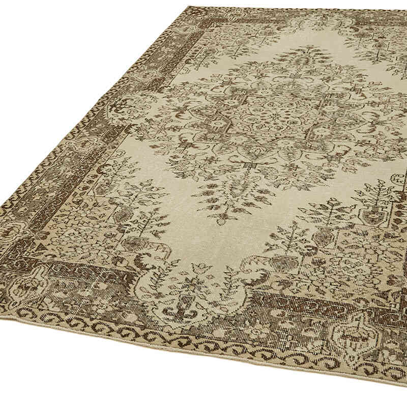El Dokuma Vintage Halı - 167 cm x 262 cm - K0060036