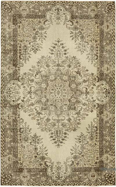 El Dokuma Vintage Halı - 167 cm x 262 cm