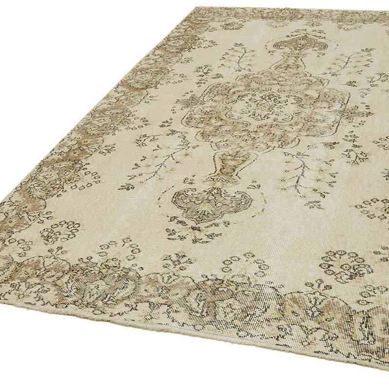 Alfombra Vintage Turca Anudada a Mano - 172 cm x 287 cm - K0060049