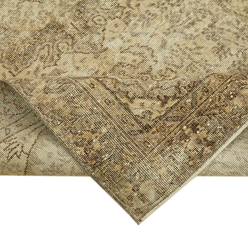 Alfombra Vintage Turca Anudada a Mano - 142 cm x 257 cm - K0060052
