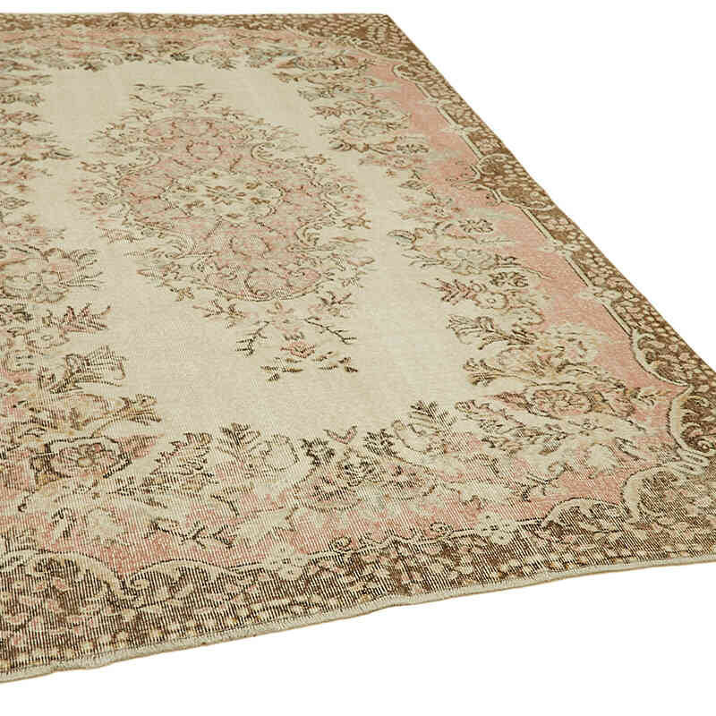 Alfombra Vintage Turca Anudada a Mano - 168 cm x 258 cm - K0060053