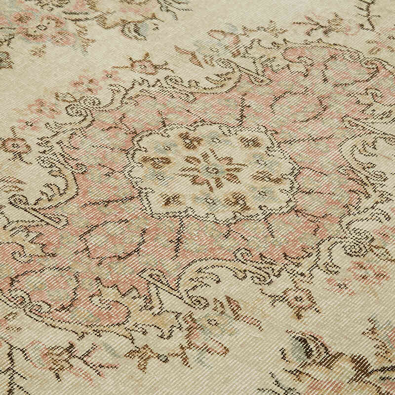 Alfombra Vintage Turca Anudada a Mano - 168 cm x 258 cm - K0060053