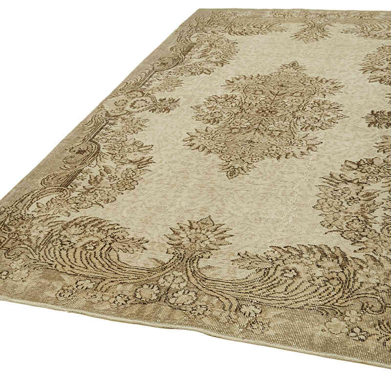 Vintage Turkish Hand-Knotted Rug - 5' 7" x 9' 2" (67" x 110") - K0060054