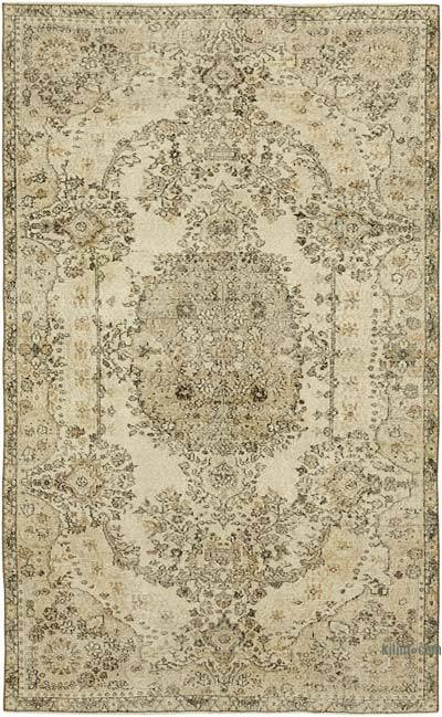 El Dokuma Vintage Halı - 164 cm x 265 cm