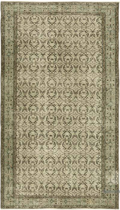 Alfombra Vintage Turca Anudada a Mano - 167 cm x 288 cm