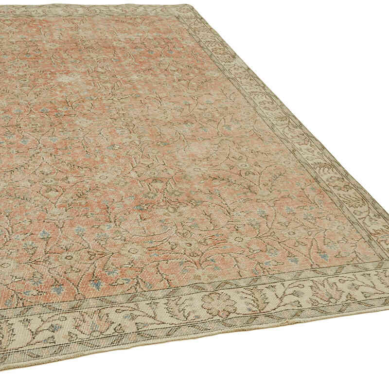 El Dokuma Vintage Halı - 163 cm x 288 cm - K0060065