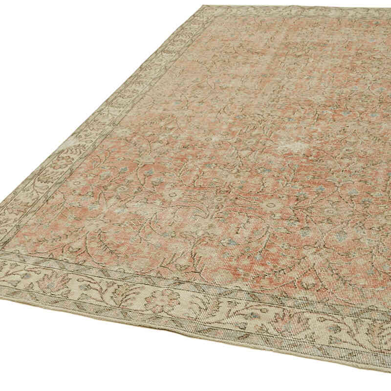 El Dokuma Vintage Halı - 163 cm x 288 cm - K0060065