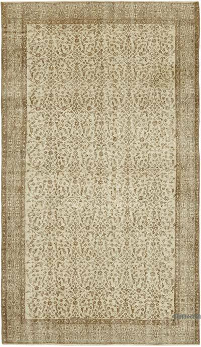 El Dokuma Vintage Halı - 155 cm x 260 cm