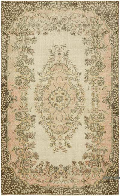 Alfombra Vintage Turca Anudada a Mano - 169 cm x 279 cm