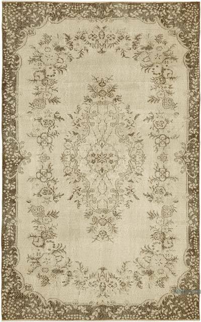 Alfombra Vintage Turca Anudada a Mano - 184 cm x 292 cm