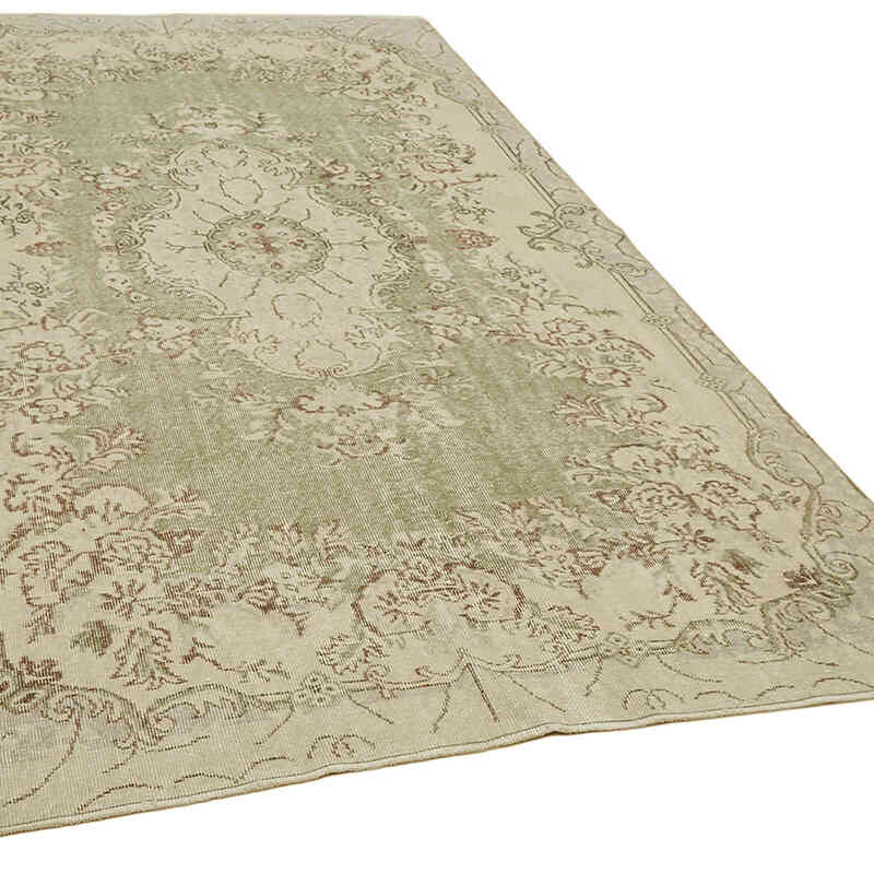 Vintage Turkish Hand-Knotted Rug - 5' 5" x 10'  (65" x 120") - K0060095