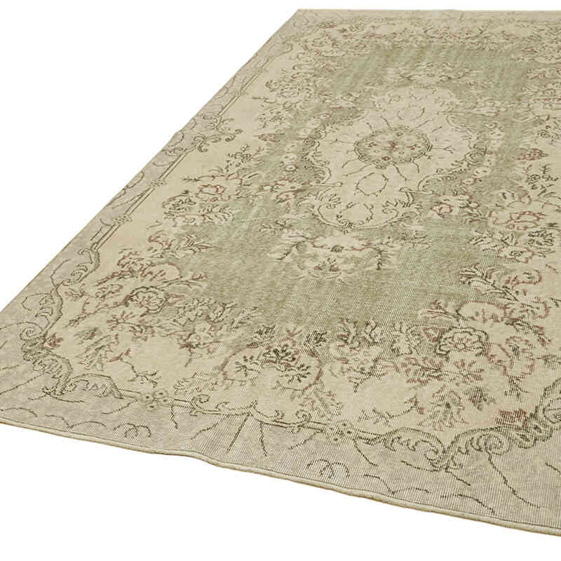 Vintage Turkish Hand-Knotted Rug - 5' 5" x 10'  (65" x 120") - K0060095