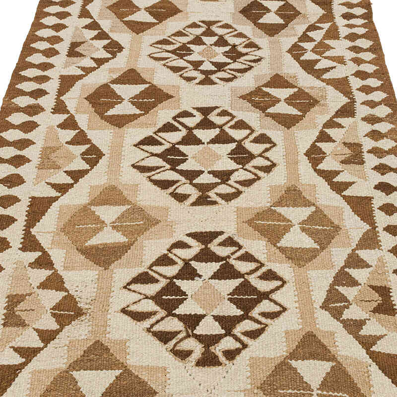 Vintage Tribal Kilim Runner - 3' 5" x 10'  (41" x 120") - K0060116