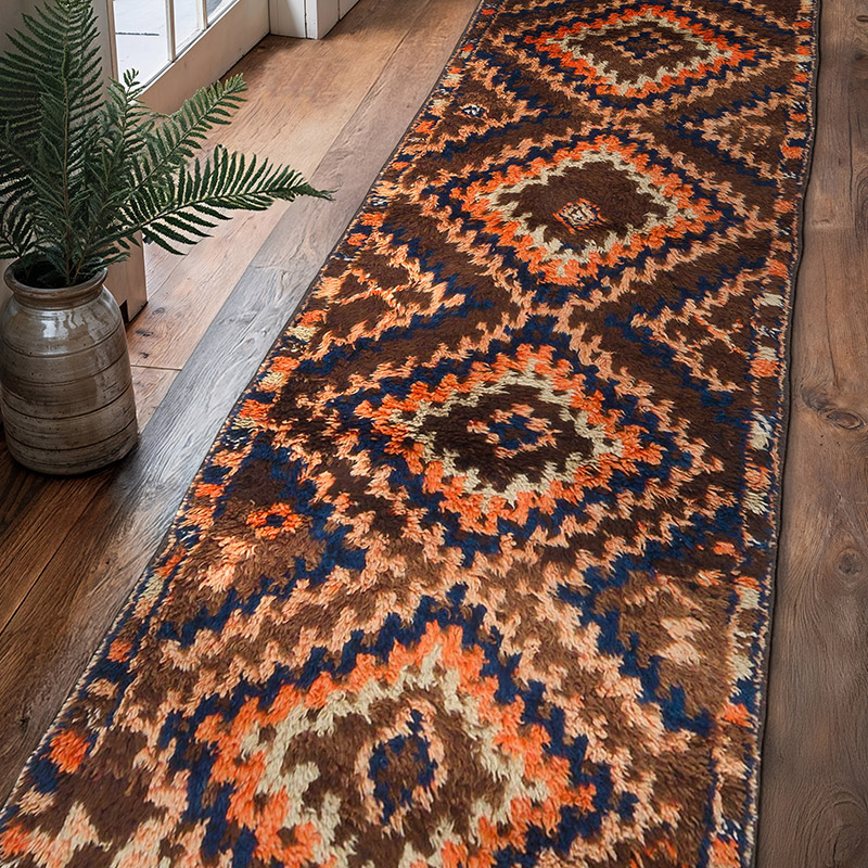 Vintage Anadolu Yolluk - 97 cm x 342 cm - K0060141