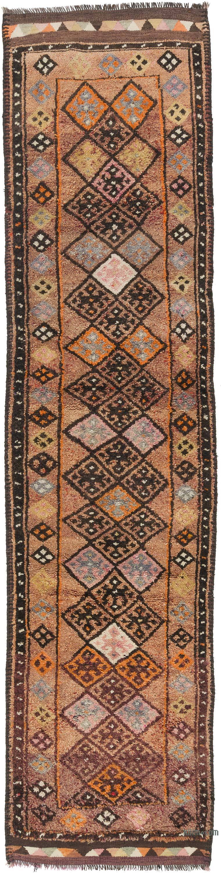 Vintage Anadolu Yolluk - 87 cm x 356 cm - K0060148