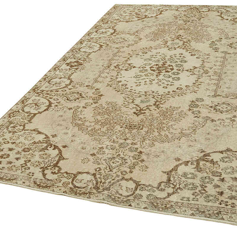 Alfombra Vintage Turca Anudada a Mano - 168 cm x 268 cm - K0060156