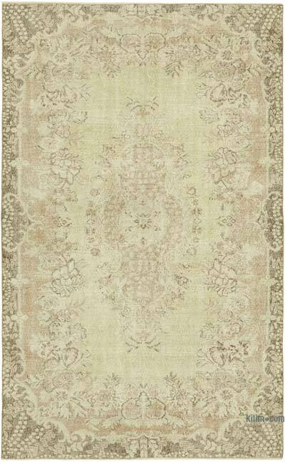 Vintage Turkish Hand-Knotted Rug - 5' 9" x 9' 1" (69" x 109")