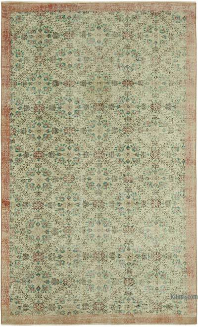 El Dokuma Vintage Halı - 178 cm x 287 cm