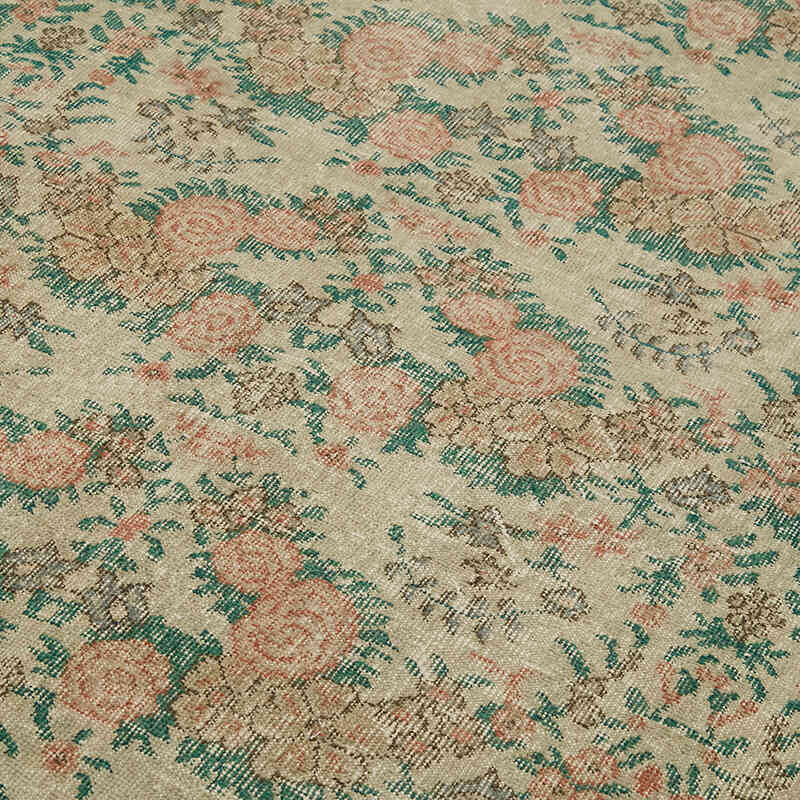 Vintage Turkish Hand-Knotted Rug - 6' 1" x 9' 4" (73" x 112") - K0060184