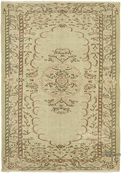 Alfombra Vintage Turca Anudada a Mano - 165 cm x 228 cm