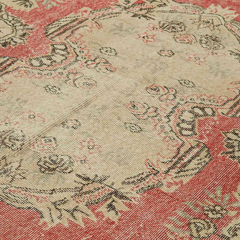 Vintage Turkish Hand-Knotted Rug - 5' 10" x 10' 4" (70" x 124") - K0060202