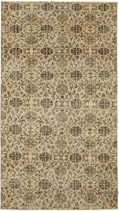 El Dokuma Vintage Halı - 152 cm x 264 cm