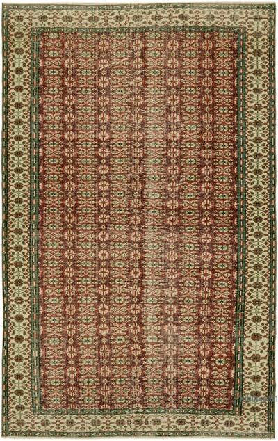 El Dokuma Vintage Halı - 175 cm x 275 cm