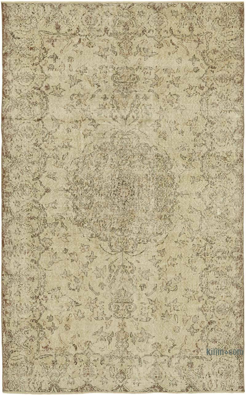Vintage Turkish Hand-Knotted Rug - 6' 5" x 10' 3" (77" x 123") - K0060332