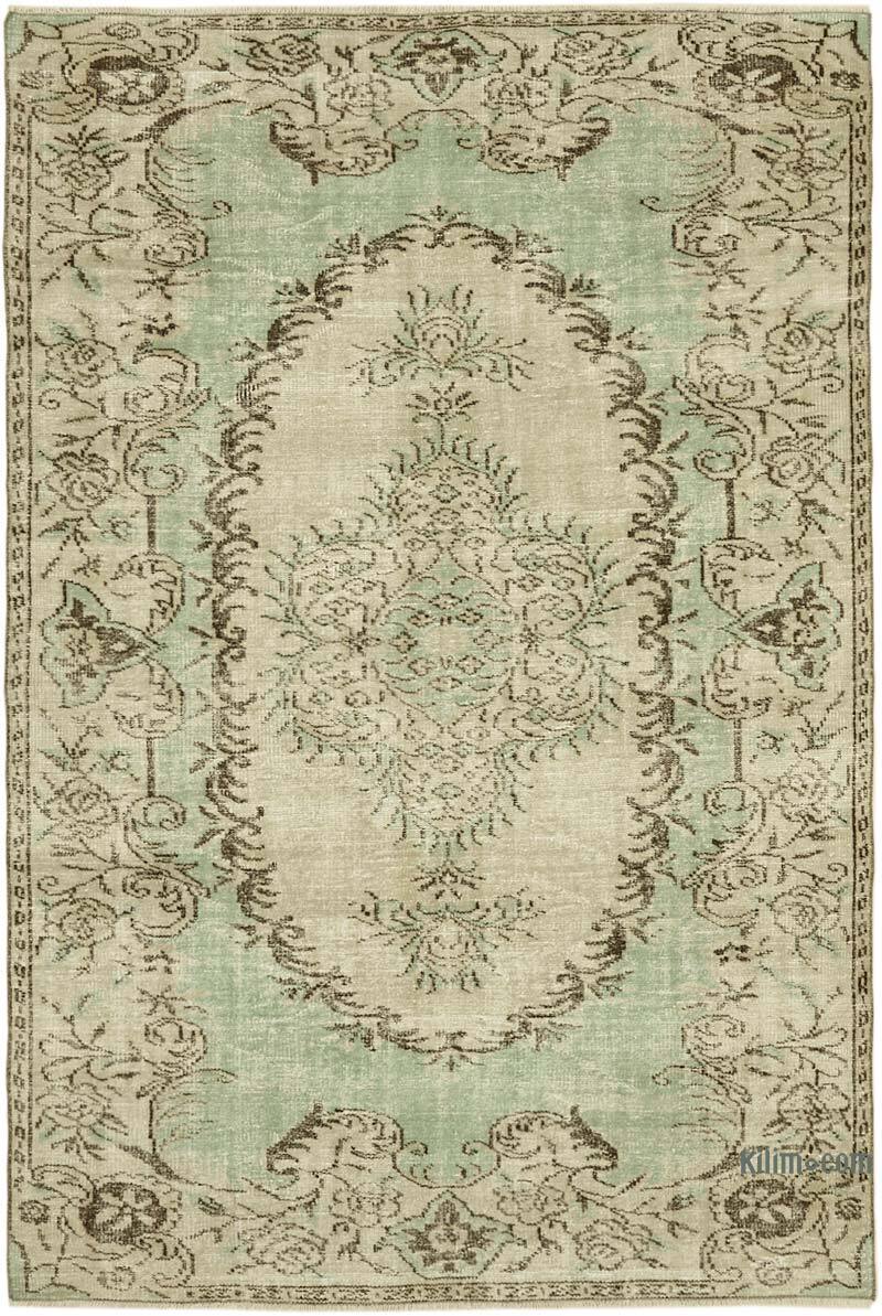 El Dokuma Vintage Halı - 176 cm x 257 cm - K0060340