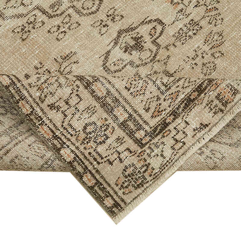 Vintage Turkish Hand-Knotted Rug - 4' 8" x 7' 5" (56" x 89") - K0060343