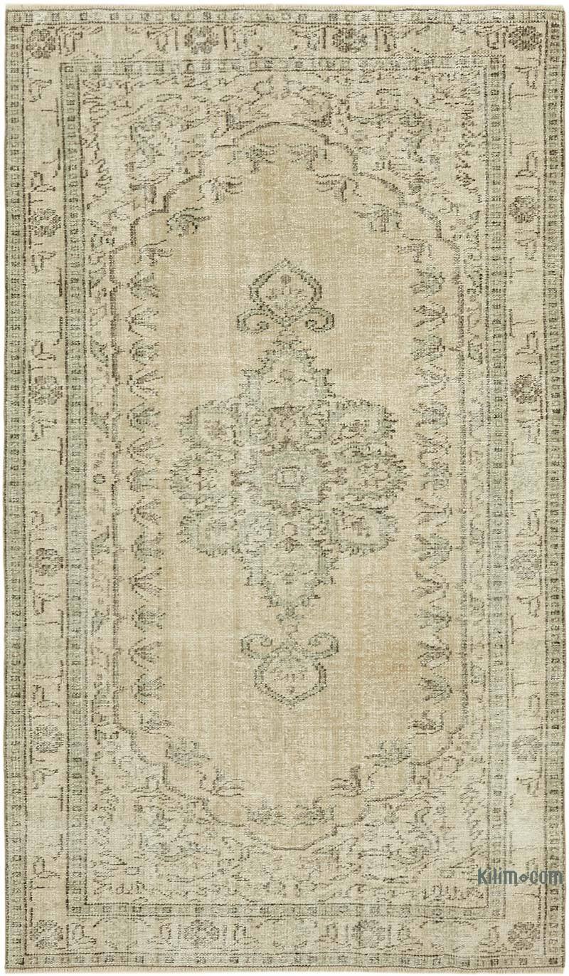El Dokuma Vintage Halı - 152 cm x 255 cm - K0060345