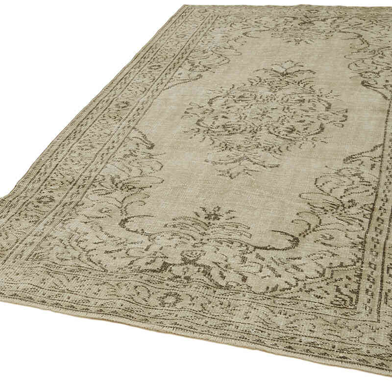 Alfombra Vintage Turca Anudada a Mano - 164 cm x 269 cm - K0060353