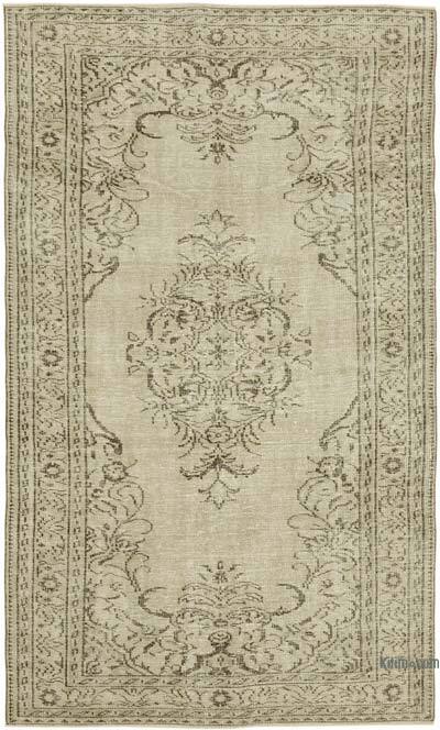 El Dokuma Vintage Halı - 164 cm x 269 cm