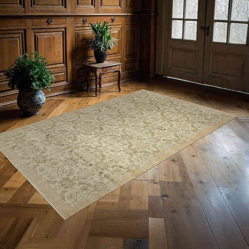 El Dokuma Vintage Halı - 170 cm x 267 cm - K0060358