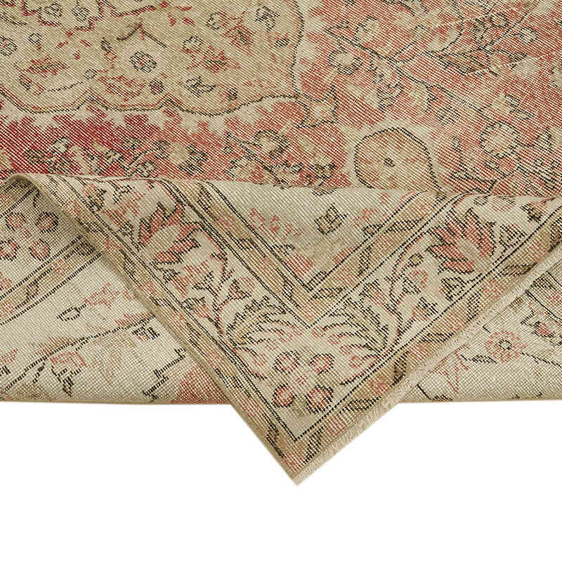Alfombra Vintage Turca Anudada a Mano - 198 cm x 324 cm - K0060364