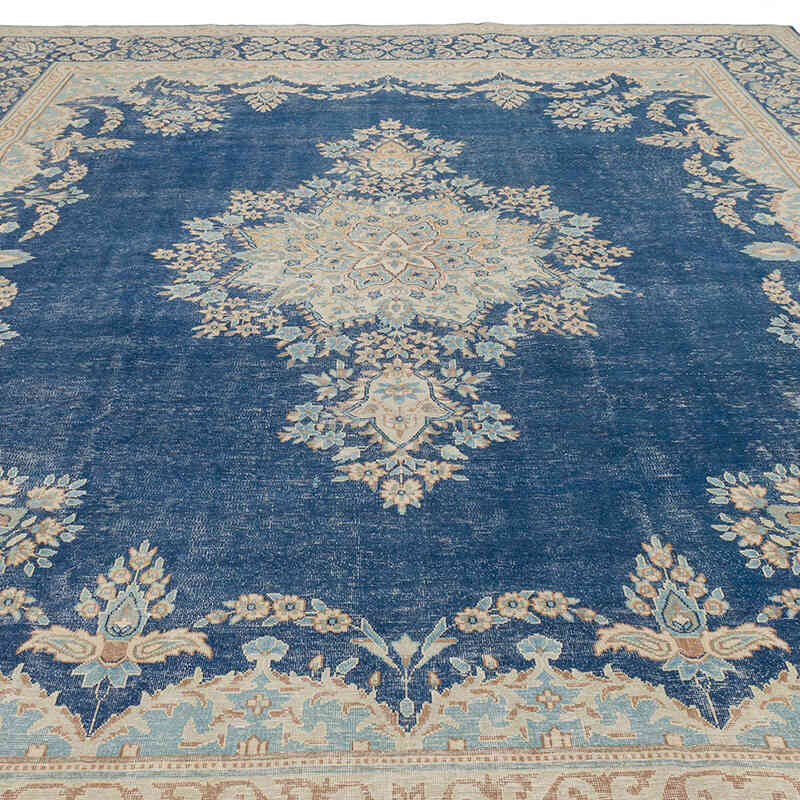 Vintage Hand-Knotted Oriental Rug - 9' 11" x 13' 3" (119" x 159") - K0060375