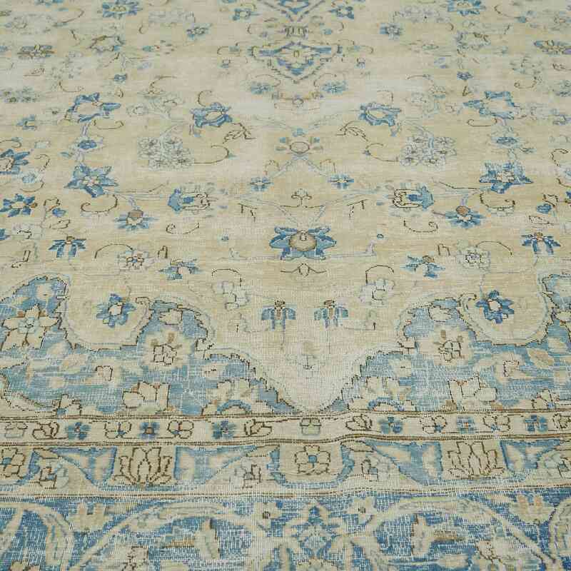 Vintage Hand-Knotted Oriental Rug - 8' 8" x 13' 9" (104" x 165") - K0060381