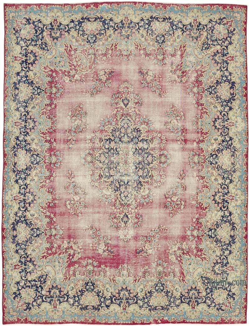 Vintage Hand-Knotted Oriental Rug - 9' 9" x 13' 1" (117" x 157") - K0060383