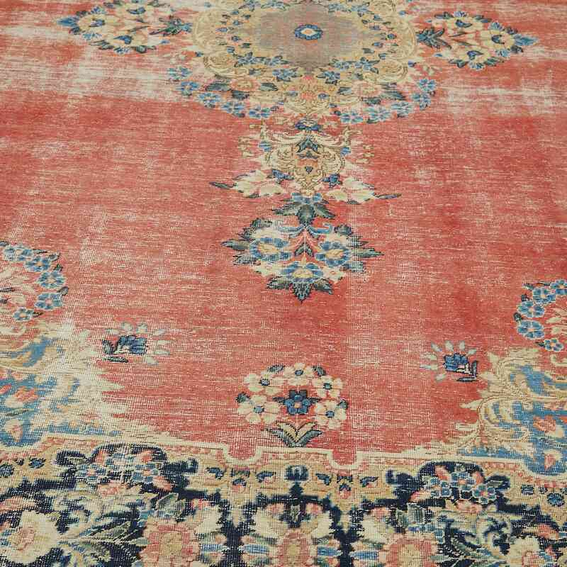 Vintage Hand-Knotted Oriental Rug - 7' 11" x 11' 1" (95" x 133") - K0060389