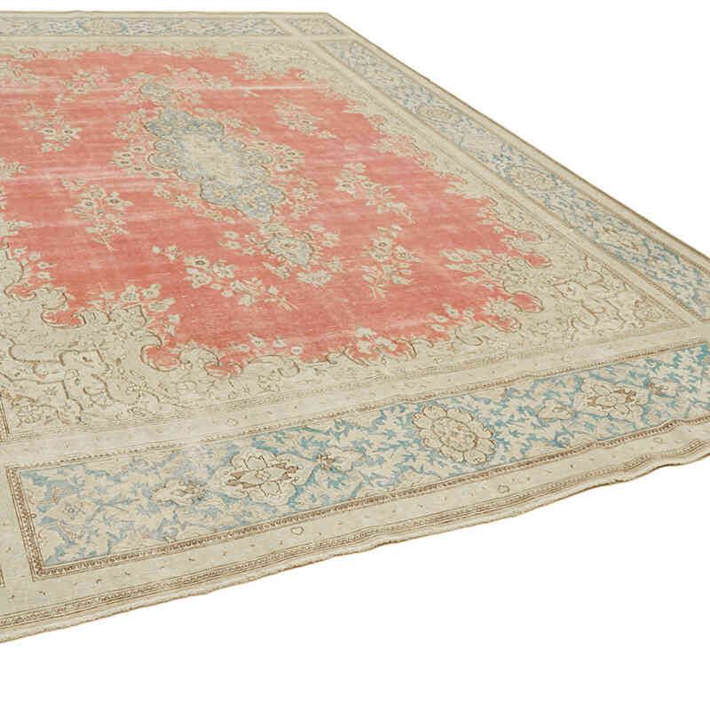 Vintage Hand-Knotted Oriental Rug - 9' 8" x 13' 3" (116" x 159") - K0060393