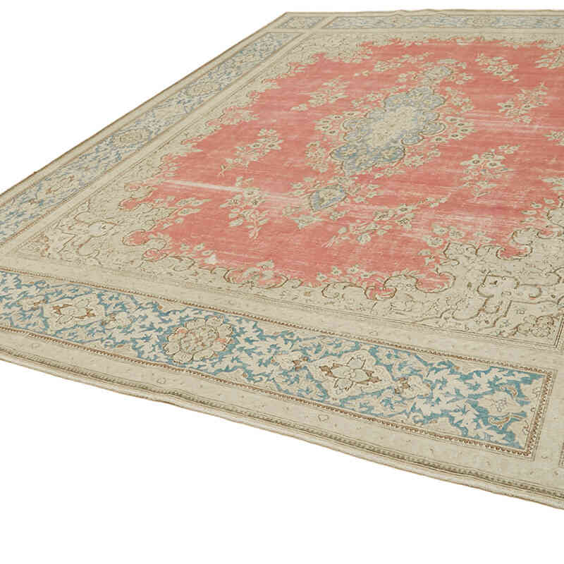 Vintage Hand-Knotted Oriental Rug - 9' 8" x 13' 3" (116" x 159") - K0060393