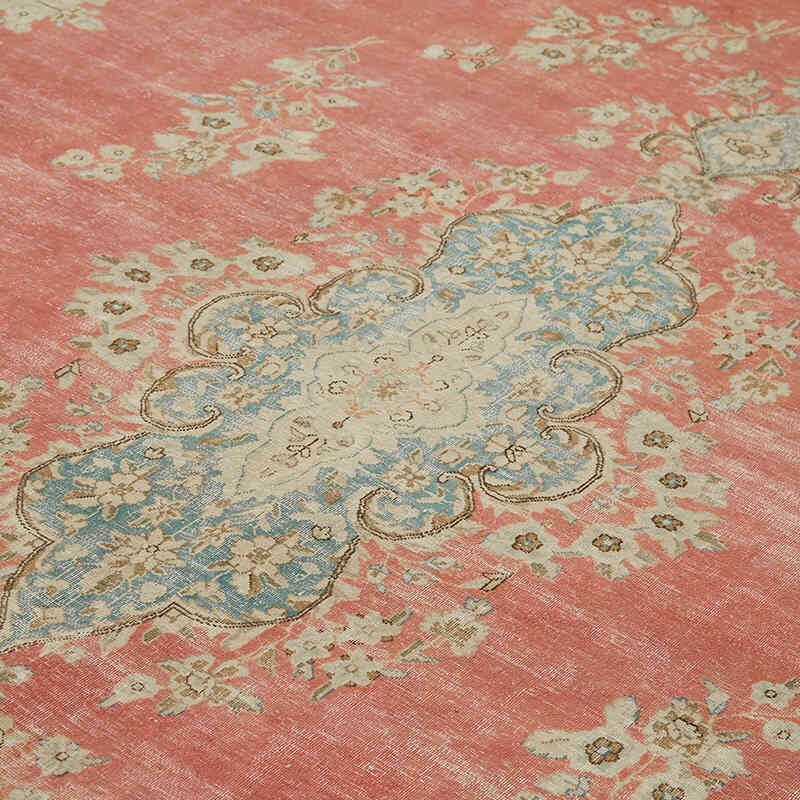 Vintage Hand-Knotted Oriental Rug - 9' 8" x 13' 3" (116" x 159") - K0060393