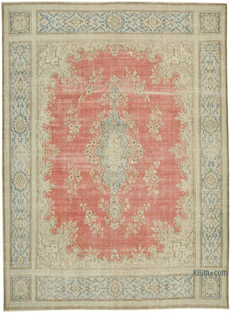 Vintage Hand-Knotted Oriental Rug - 9' 8" x 13' 3" (116" x 159") - K0060393