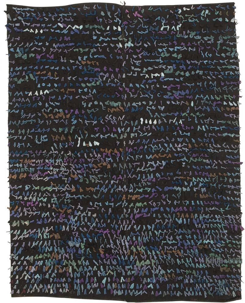 Vintage Anatolian Kilim Rug - 5' 2" x 6' 11" (62" x 83") - K0060410